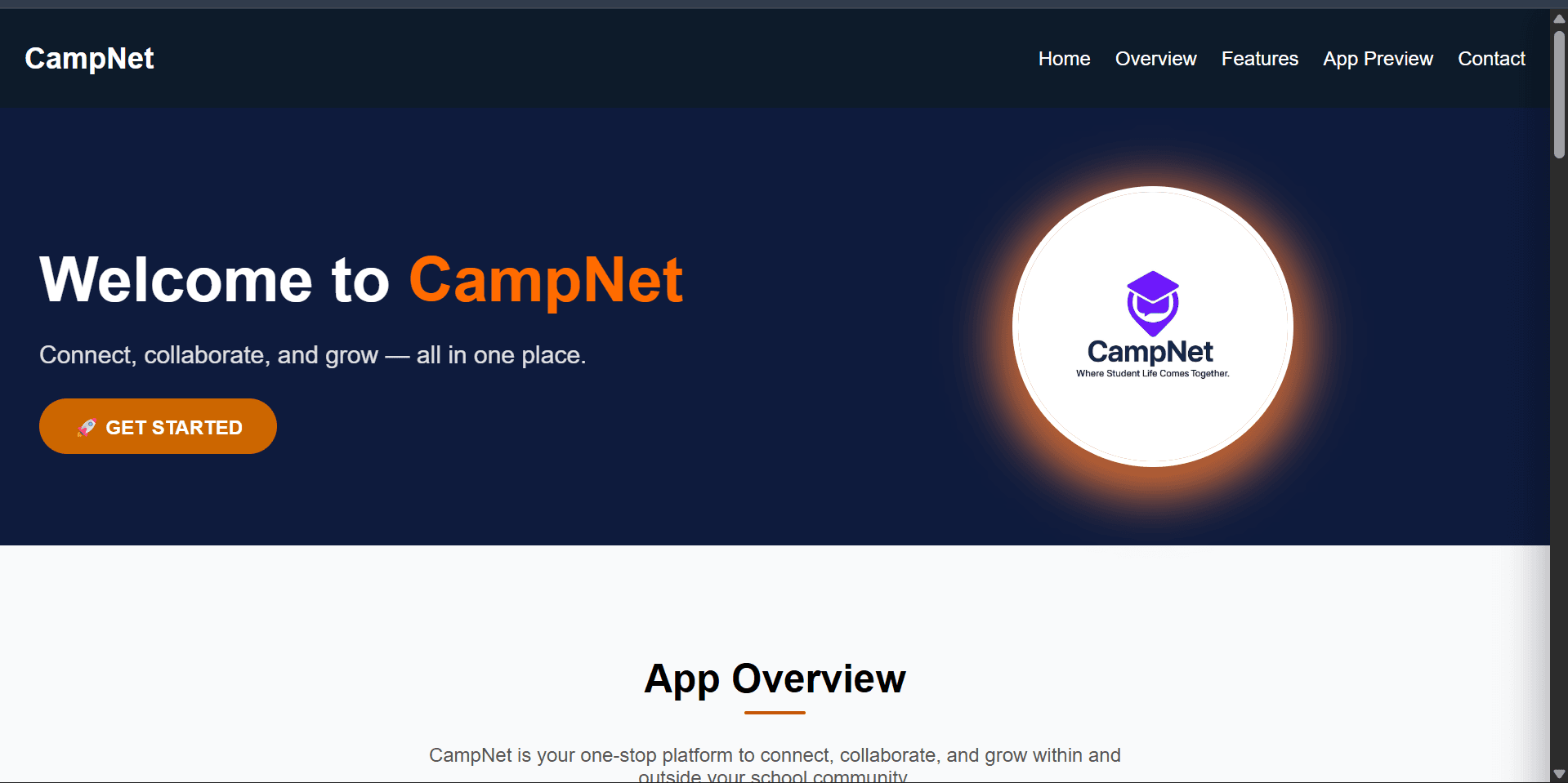 CampNet - Community Platform Case Study